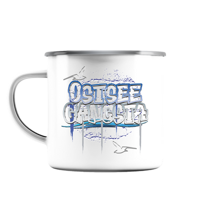 Ostsee Gangsta - Emaille Tasse