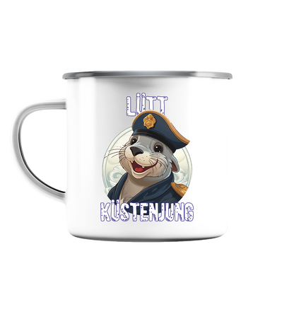 Lütt Küstenjung - Emaille Tasse