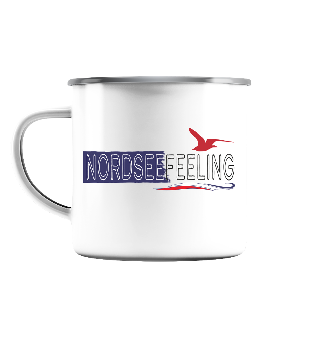 Nordseefeeling - Emaille Tasse