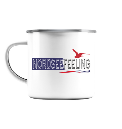 Nordseefeeling - Emaille Tasse