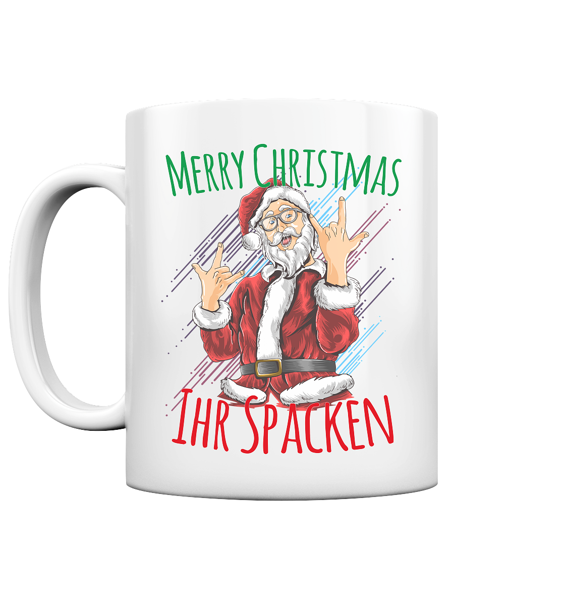 Merry Christmas Ihr Spacken - Tasse