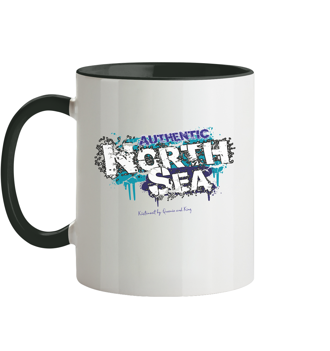 Authentic North Sea - Tasse zweifarbig