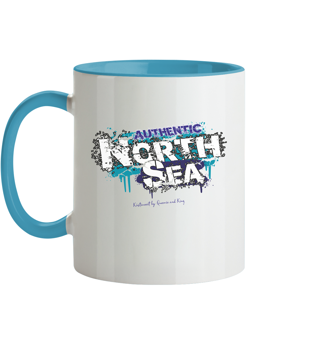 Authentic North Sea - Tasse zweifarbig