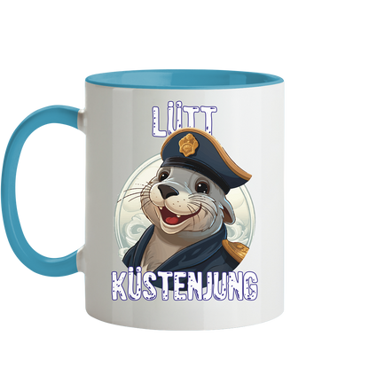 Lütt Küstenjung - Tasse zweifarbig