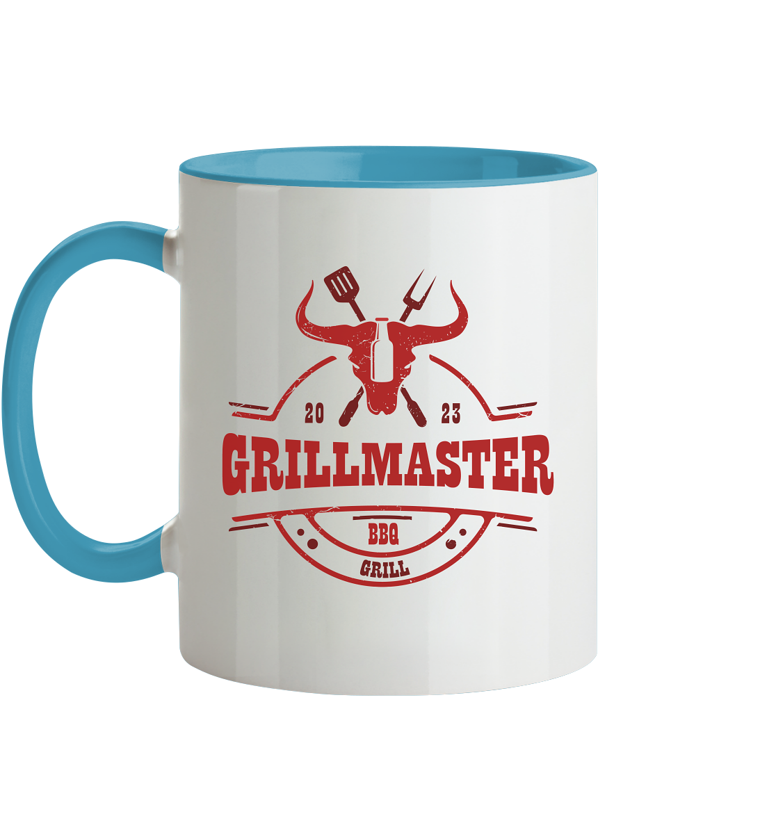 BBQ Grillmaster 2023 - Tasse zweifarbig