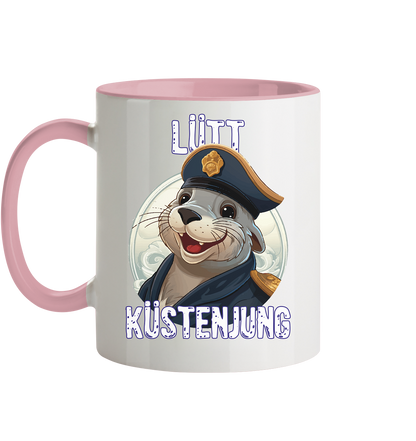 Lütt Küstenjung - Tasse zweifarbig