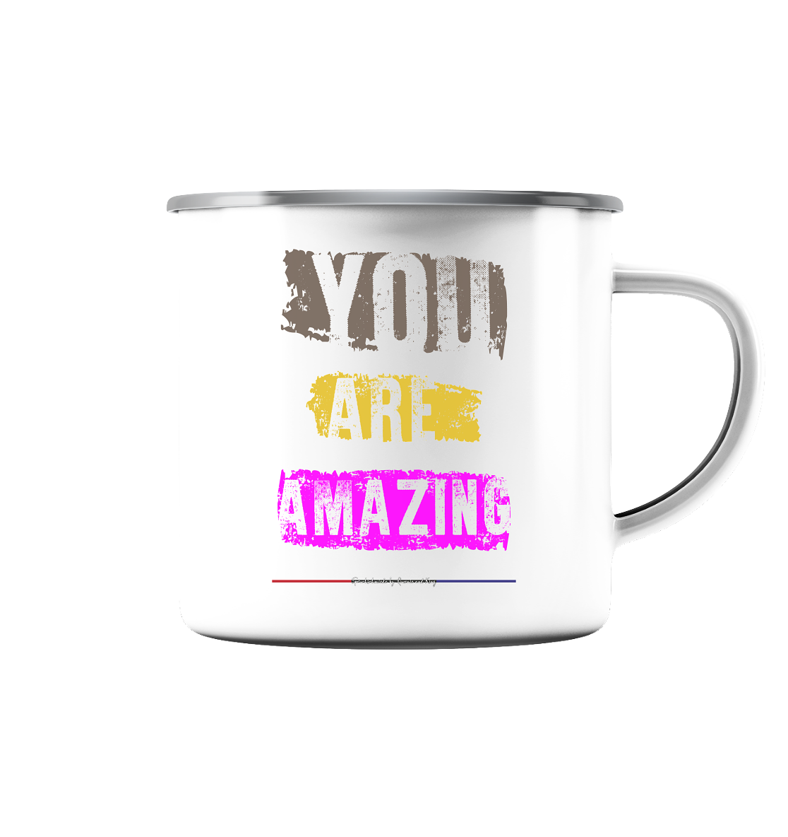 You are Amazing - Emaille Tasse