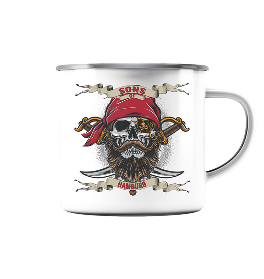 Sons of Hamburg - Emaille Tasse