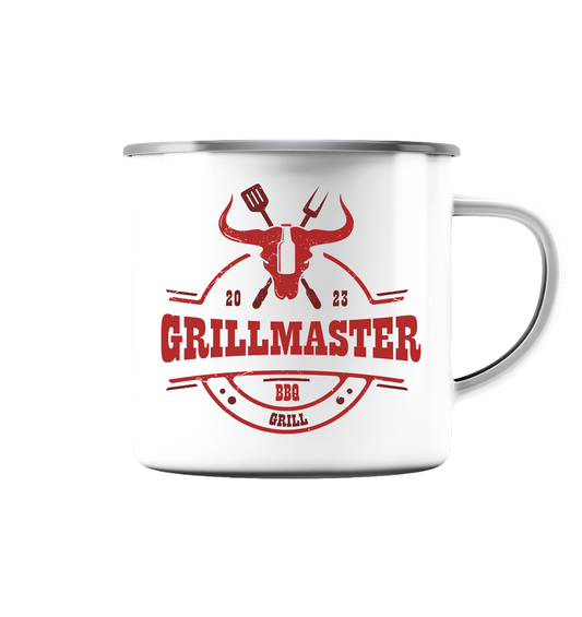 BBQ Grillmaster 2023 - Emaille Tasse