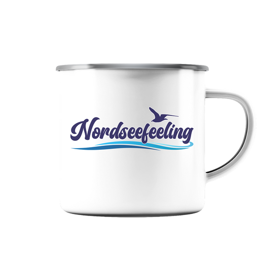 Nordseefeeling 1 - Emaille Tasse