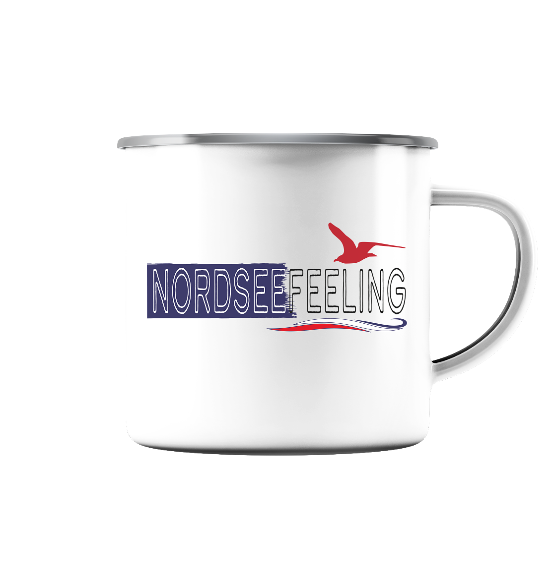 Nordseefeeling - Emaille Tasse