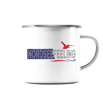 Nordseefeeling - Emaille Tasse