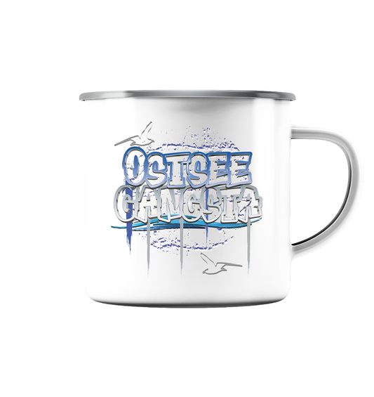 Ostsee Gangsta - Emaille Tasse