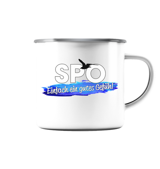 SPO Einfach ein gutes Gefühl - Emaille Tasse