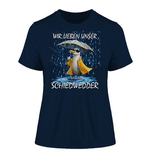 Wir lieben unser Schiedwedder - Damen Premium Organic Shirt