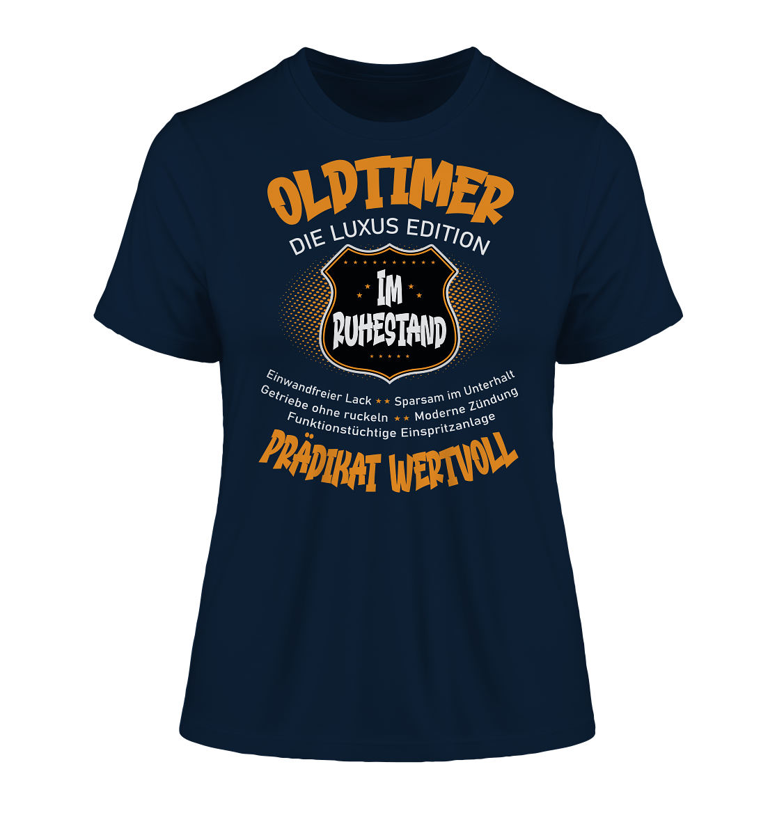 Oldtimer im Ruhestand Luxus Edition - Damen Premium Organic Shirt