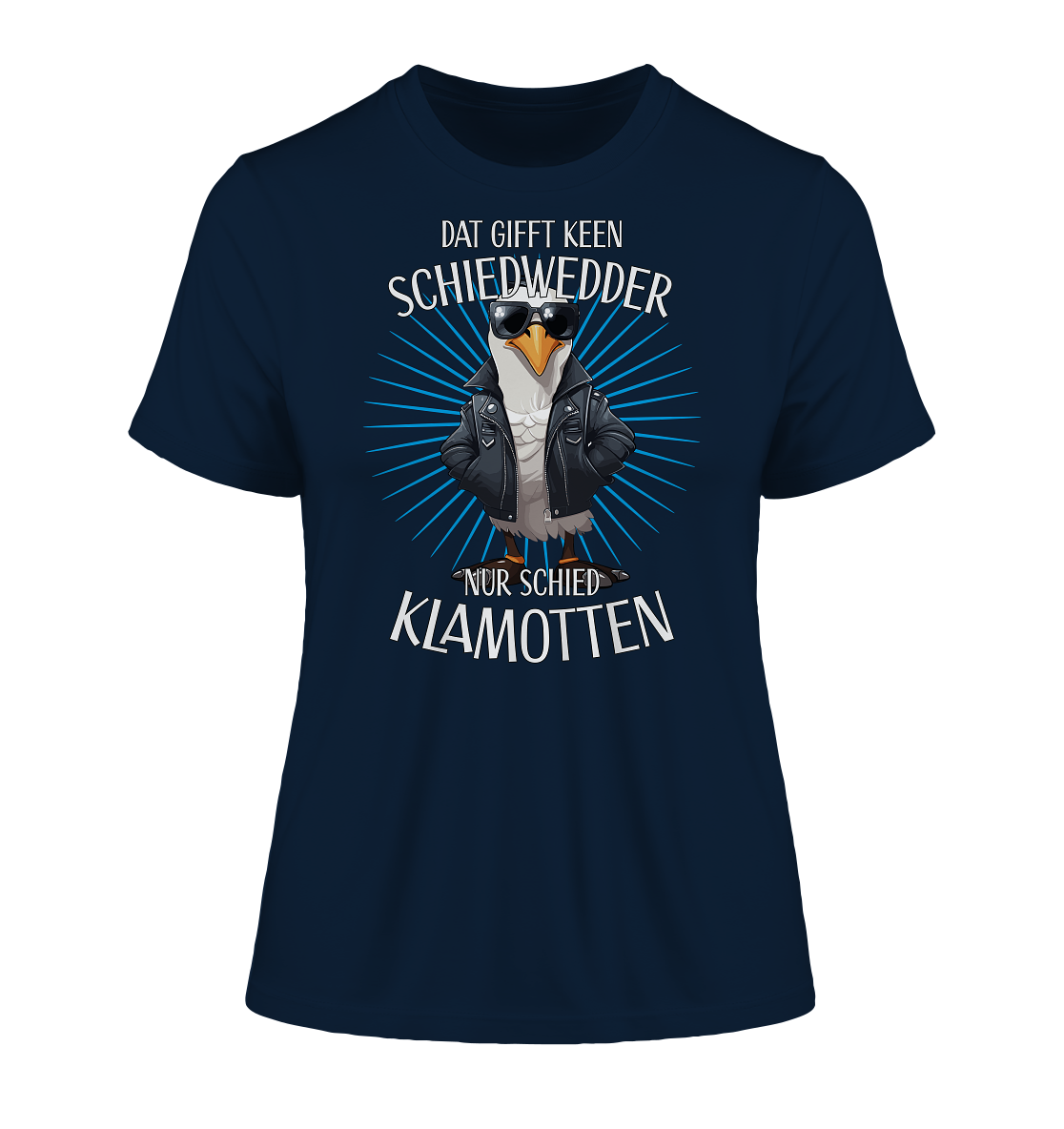 Dat gifft keen Schiedwedder nur schied Klamotten - Damen Premium Organic Shirt