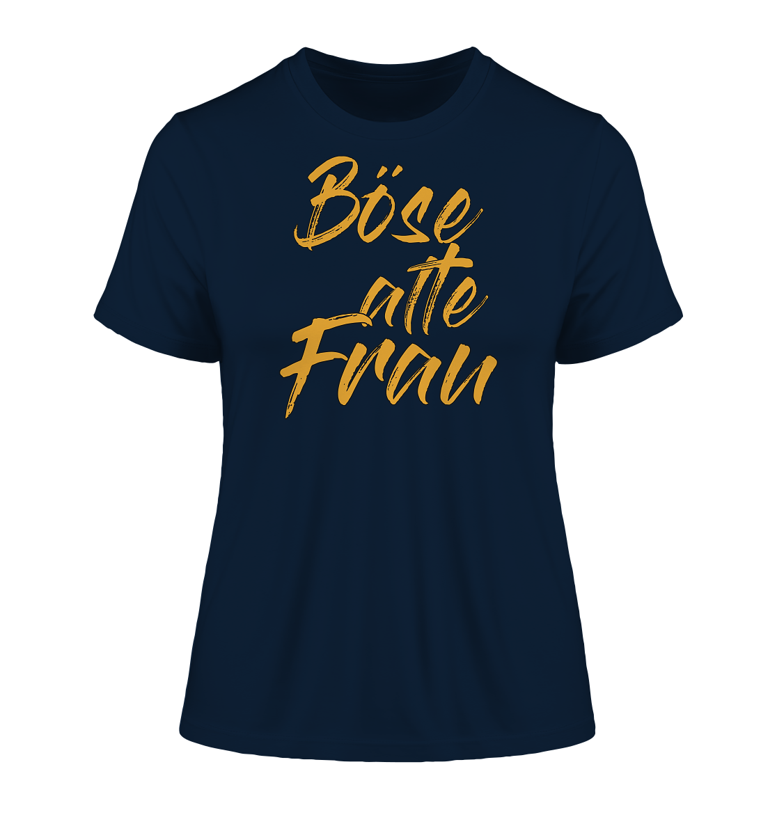 Böse alte Frau - Damen Premium Organic Shirt