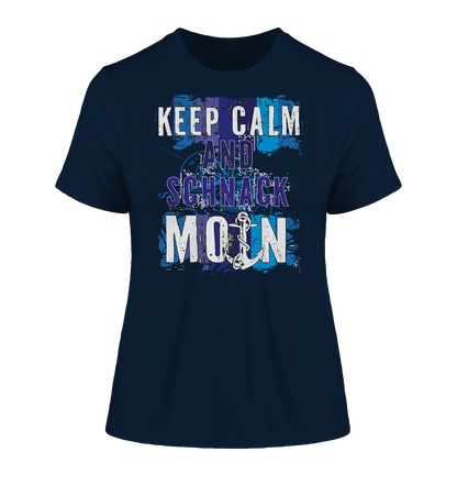 Keep Calm and schnack Moin 2024 - Damen Premium Organic Shirt