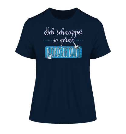 Ich schnupper so gerne Nordsee Duft - Damen Premium Organic Shirt