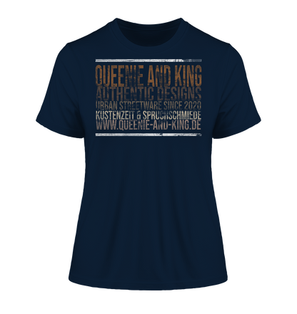 Queenie and King Streetware - Damen Premium Organic Shirt