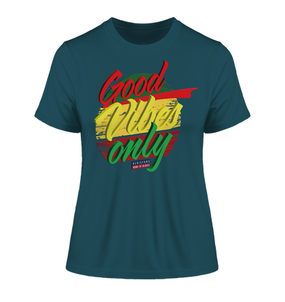 Good Vibes Only - Damen Premium Bio Shirt