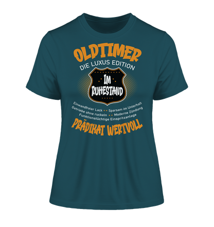 Oldtimer im Ruhestand Luxus Edition - Damen Premium Organic Shirt