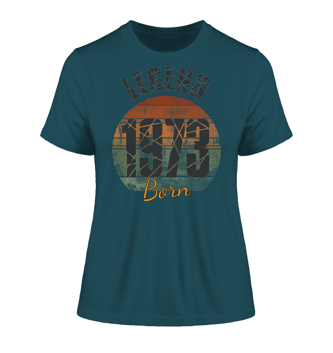 1973 born Legend Geburtstag - Damen Premium Organic Shirt