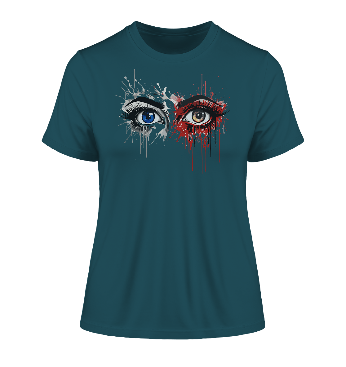 Graffiti Eyes only - Damen Premium Organic Shirt