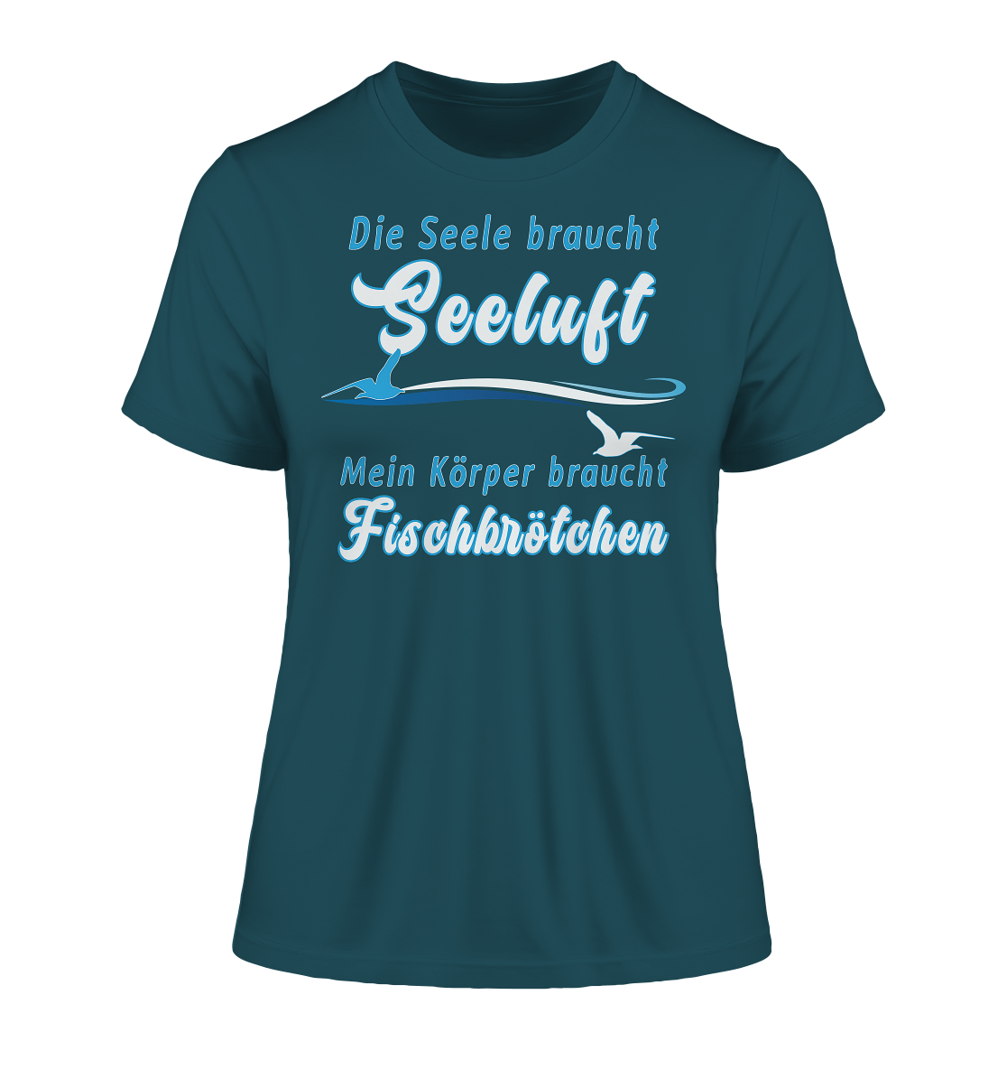 Die Seele braucht Seeluft - Damen Premium Organic Shirt