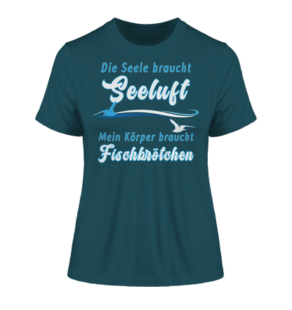 Die Seele braucht Seeluft - Damen Premium Organic Shirt