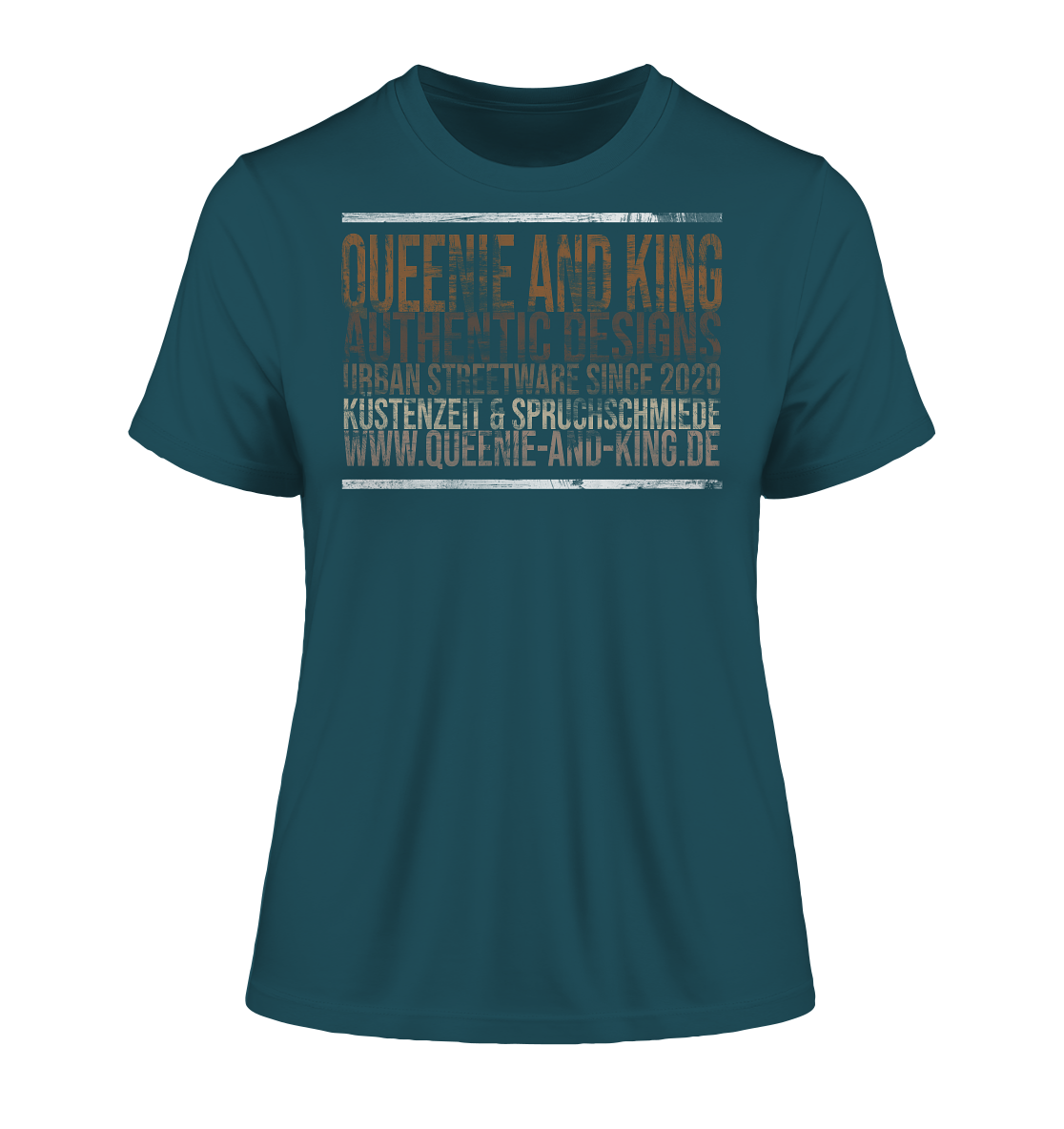 Queenie and King Streetware - Damen Premium Organic Shirt