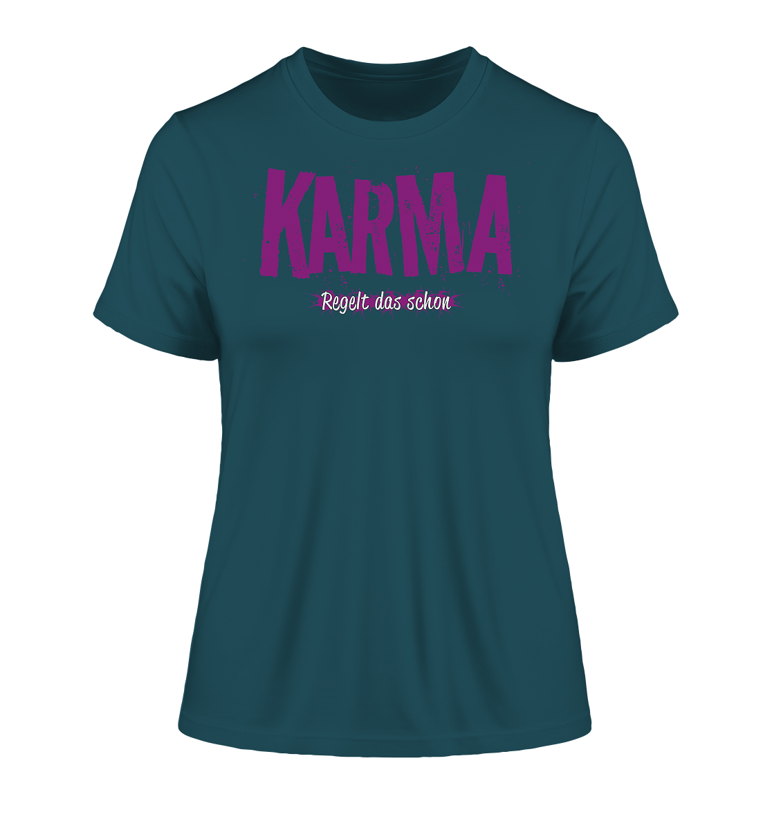 Karma regelt das schon - Damen Premium Organic Shirt