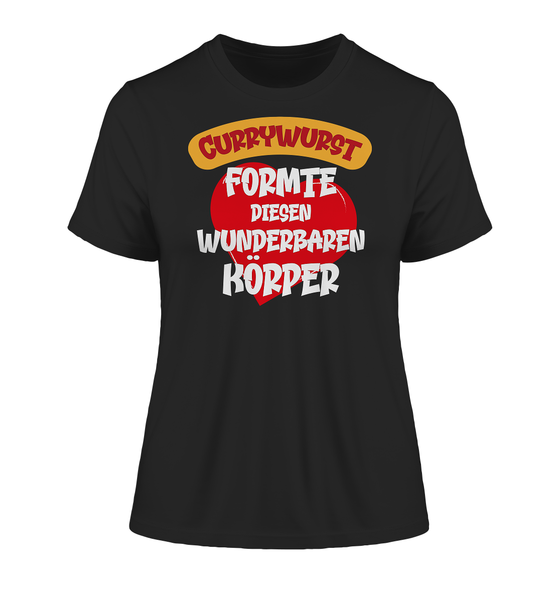 Currywurst formte diesen Körper - Damen Premium Organic Shirt