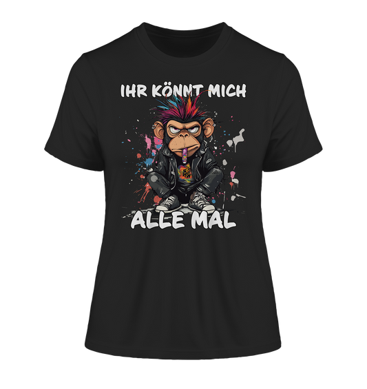 Ihr könnt mich alle mal Affe - Damen Premium Bio T-Shirt