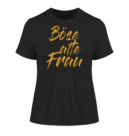 Böse alte Frau - Damen Premium Organic Shirt