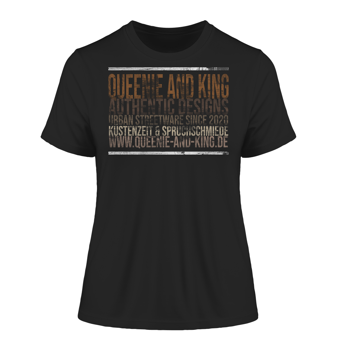 Queenie and King Streetware - Damen Premium Organic Shirt