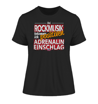 Rockmusik mit positiven Adrenalineinschlag - Damen Premium Bio Shirt