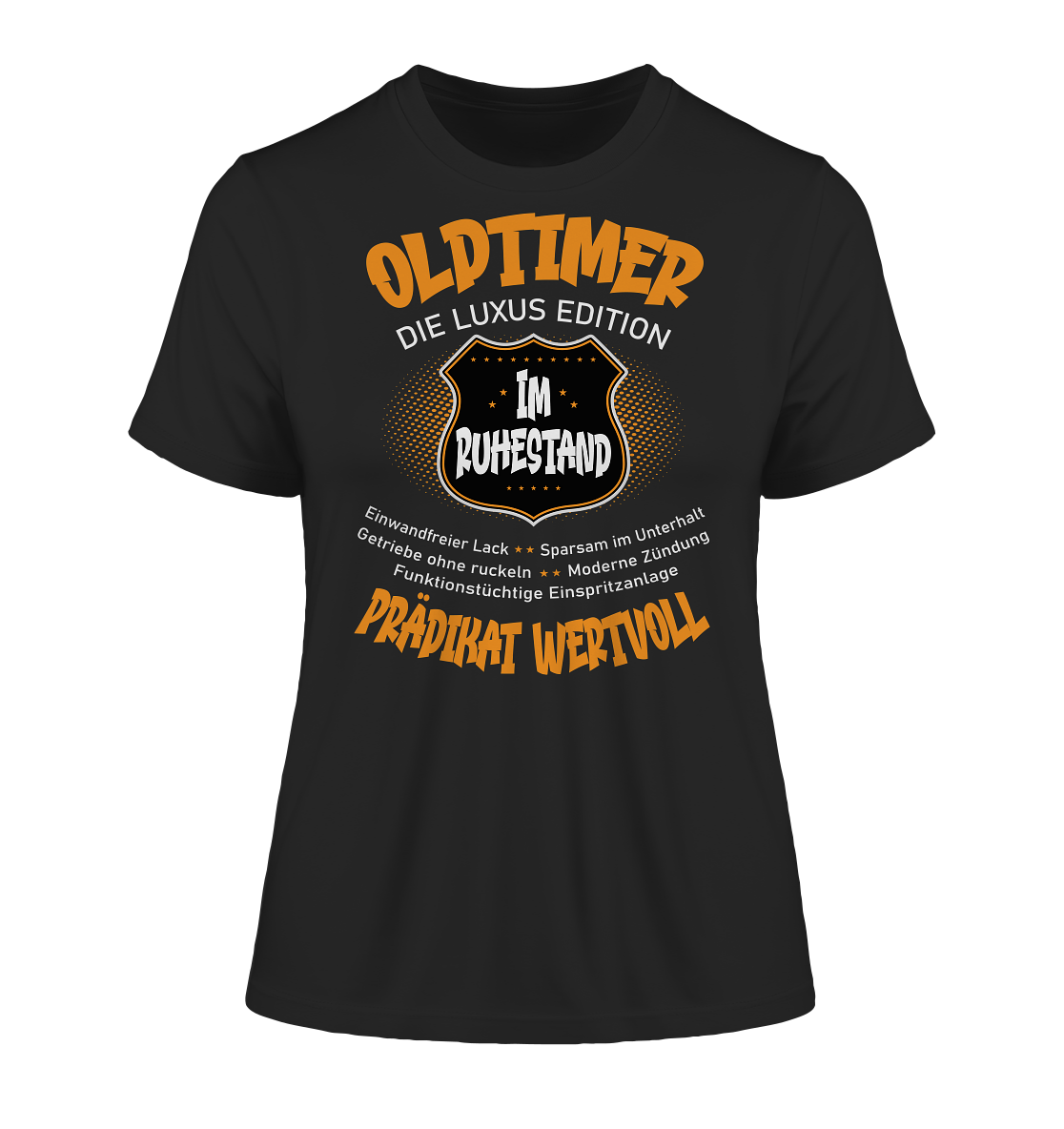 Oldtimer im Ruhestand Luxus Edition - Damen Premium Organic Shirt