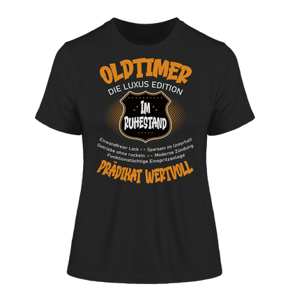 Oldtimer im Ruhestand Luxus Edition - Damen Premium Organic Shirt