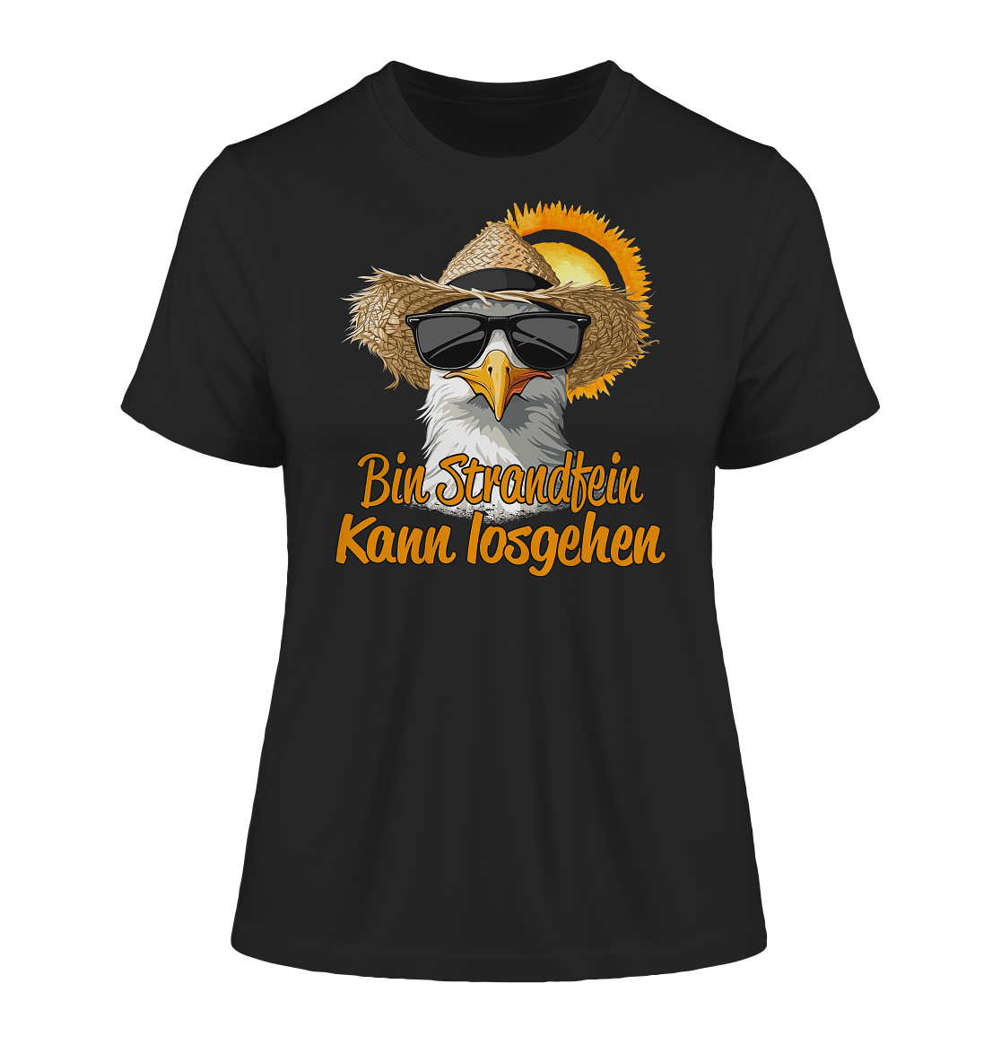 Möwe Bin Strandfein - Damen Premium Organic Shirt