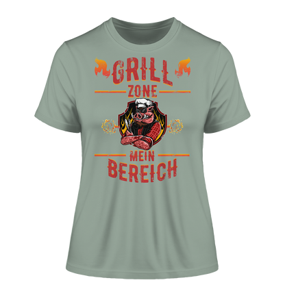 Grill Zone Mein Bereich - Damen Premium Organic Shirt