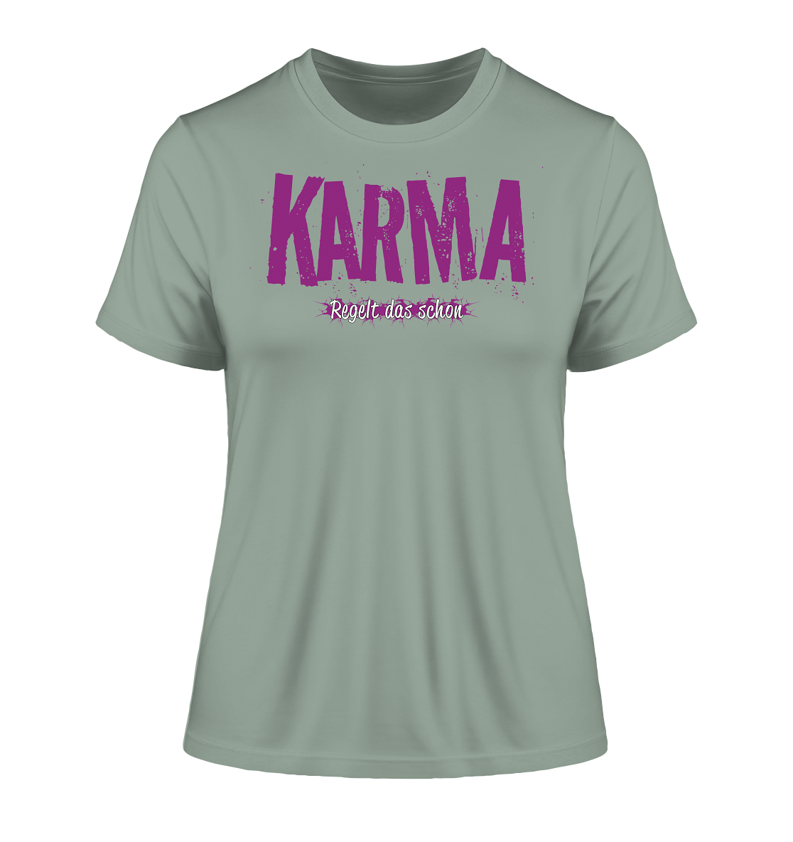 Karma regelt das schon - Damen Premium Organic Shirt