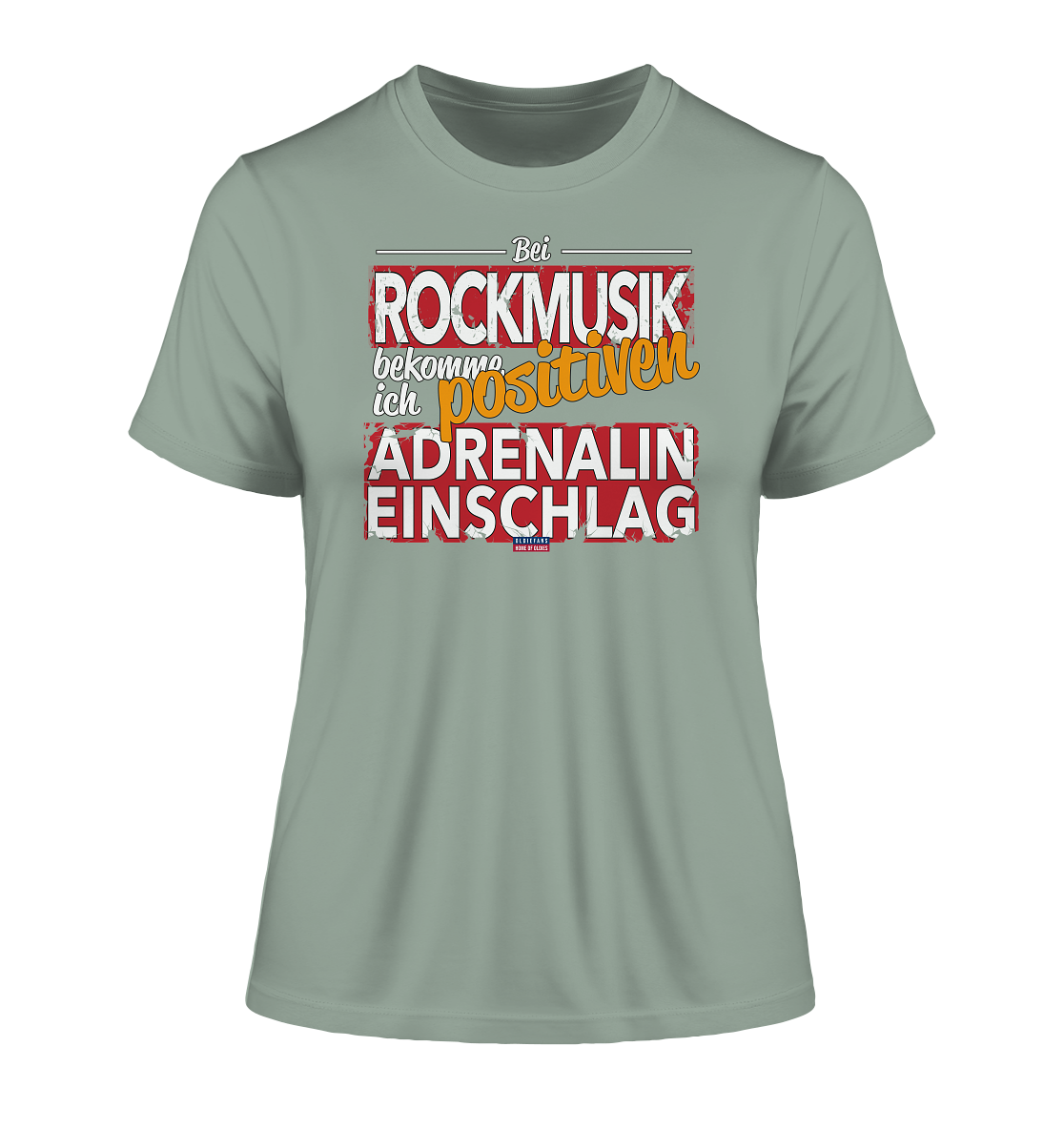 Rockmusik mit positiven Adrenalineinschlag - Damen Premium Bio Shirt