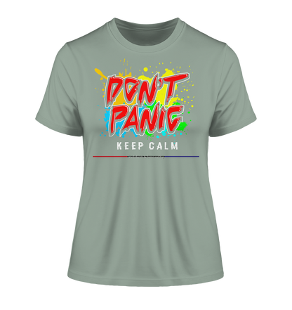 Don`t Panic - Damen Premium Organic Shirt