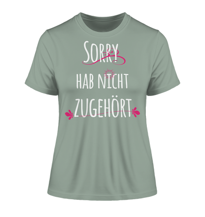 Sorry hab nicht zugehört - Damen Premium Organic Shirt