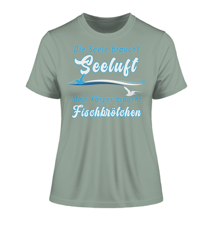 Die Seele braucht Seeluft - Damen Premium Organic Shirt