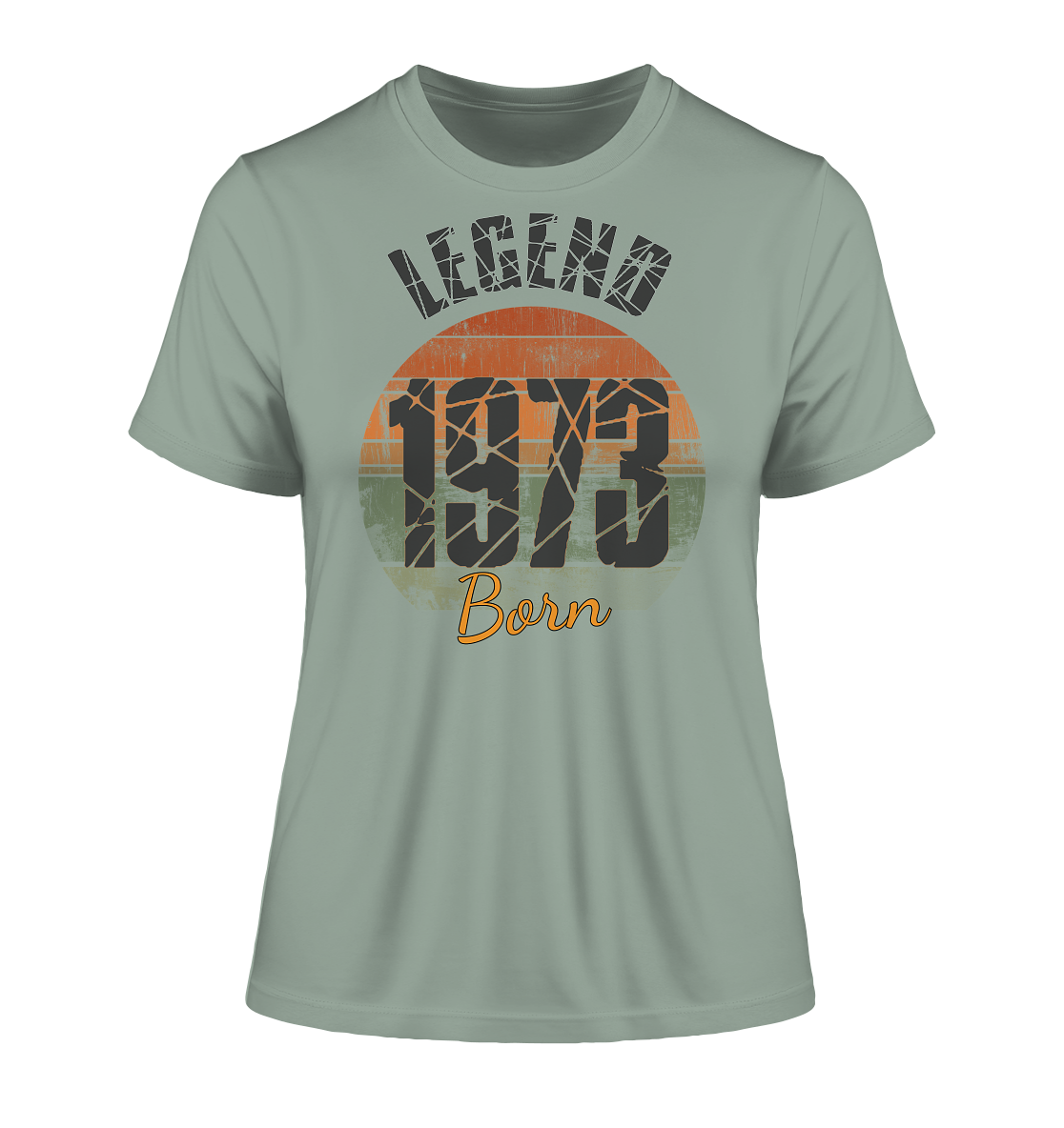 1973 born Legend Geburtstag - Damen Premium Organic Shirt