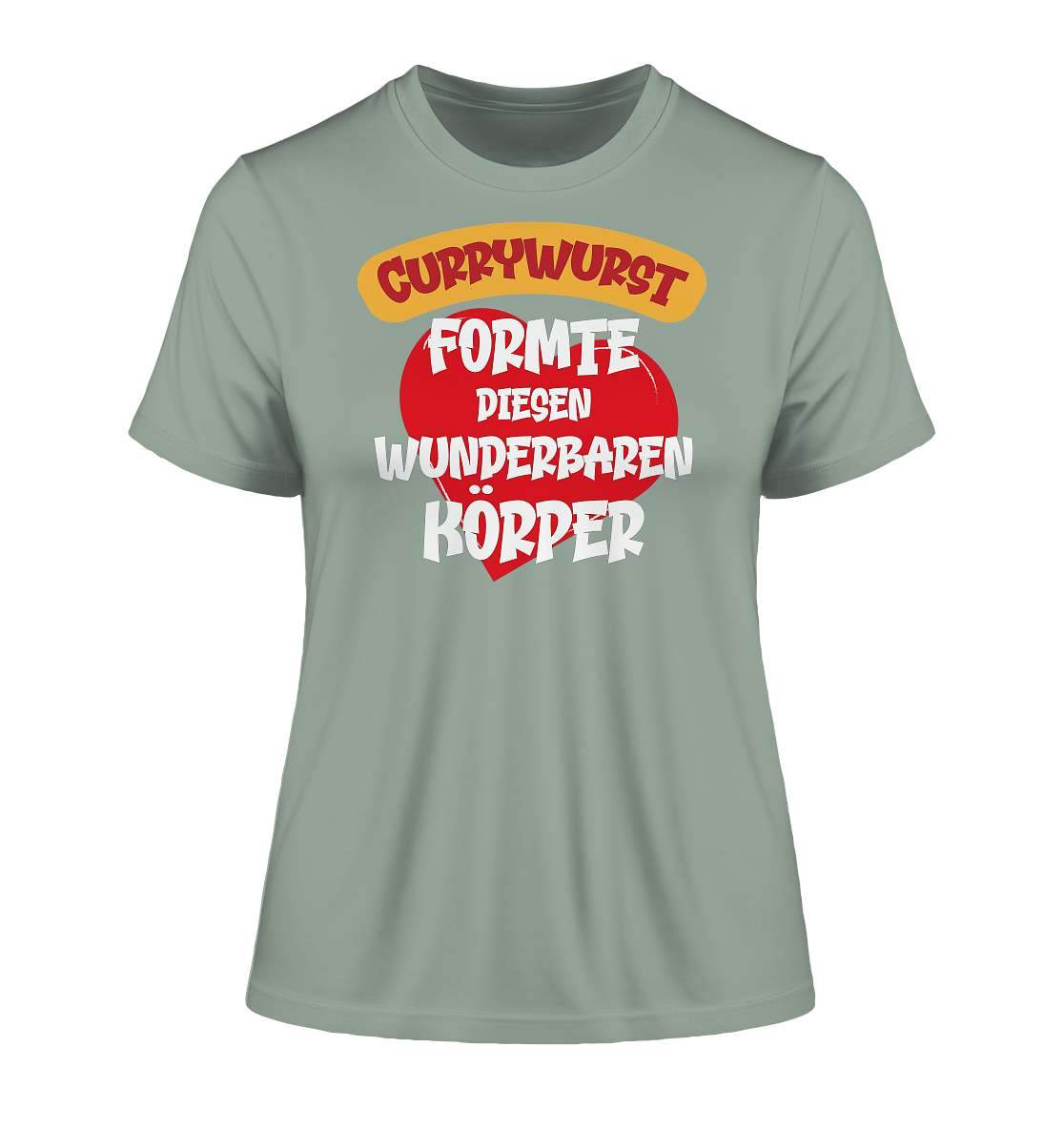 Currywurst formte diesen Körper - Damen Premium Organic Shirt