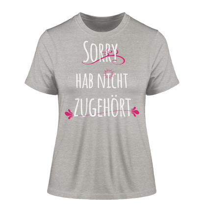 Sorry hab nicht zugehört - Damen Premium Organic Shirt